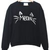 Meow sweatshirt