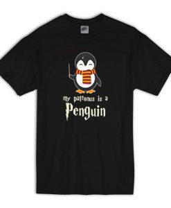 My Patronus Is A Penguin Harry Potter T Shirt