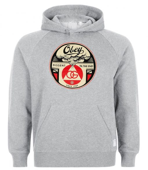 Obey Dissent Til The End Hoodie