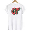 Odd Future OF Watermelon Donut T shirt Back