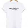 Philosophy tshirt