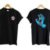 Santa Cruz Boys Screaming T shirt Twoside