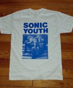 Sonic Youth Silkscreened T Shirt