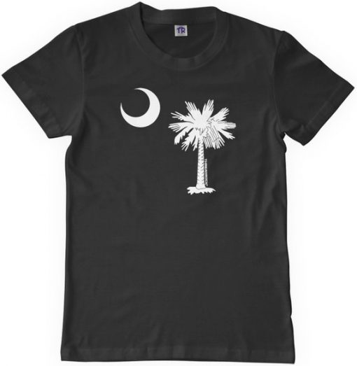 South Carolina Palmetto And Moon T Shirt