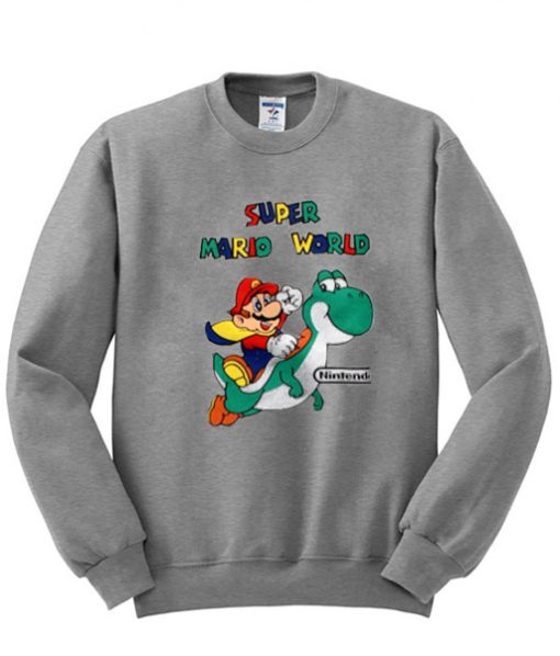 Super mario world sweatshirt