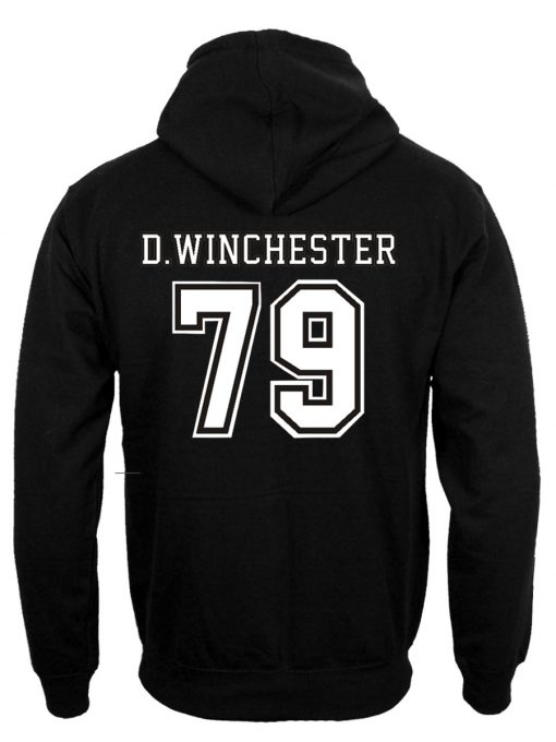 Supernatural Shirt Winchester 79 Hoodie back