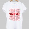 Thank You tshirt