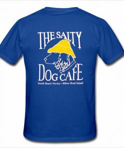 The Salty Dog cafe shirt back