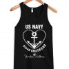 US NAVY proud girlfriend tanktop