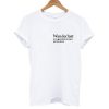 Wanderlust Definition T shirt