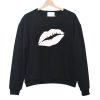 White Lips kiss sweatshirt