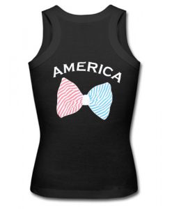 america bow tank top