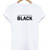 black line tshirt