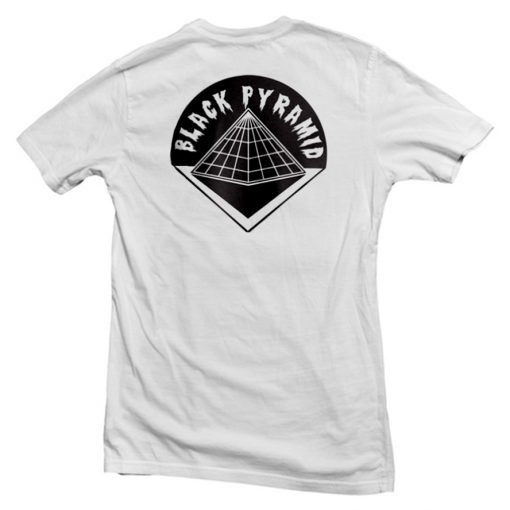 black pyramid t shirt back