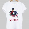 captain america vote t shirt