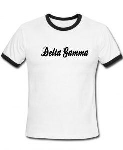 delta gamma ringer shirt