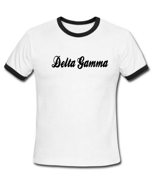 delta gamma ringer shirt