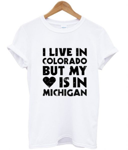 i live in colorado shirt