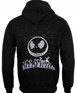 jack skellington hoodie back