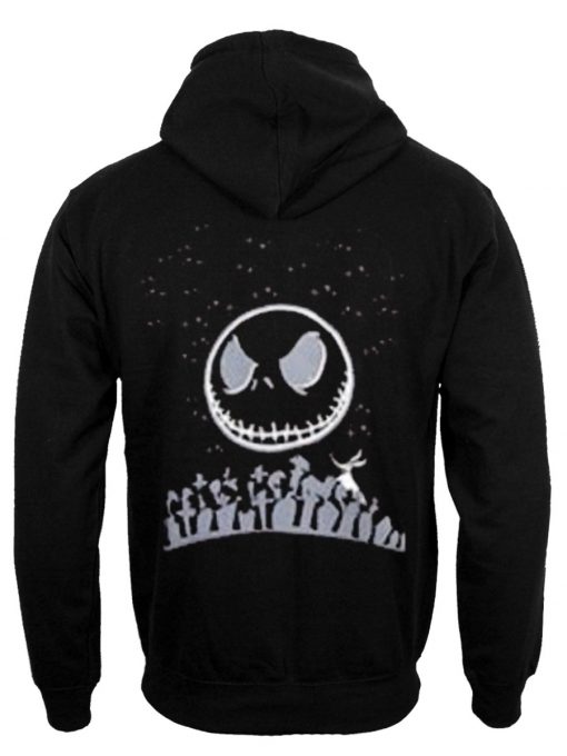 jack skellington hoodie back