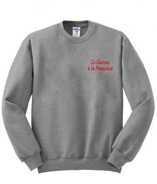 io charme la francaise sweatshirtt