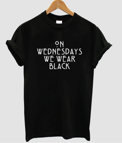 on wednesday tshirt