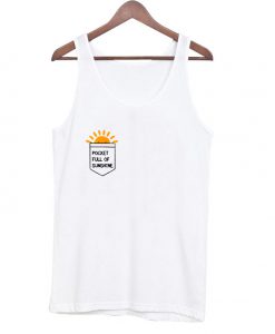 pockrt full of sunshine tanktop