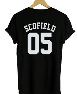 scofield tshirt back