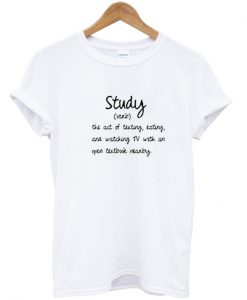 study definition tshirt