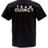 team quincy t shirt back