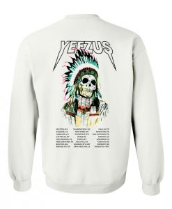 yeezus sweatshirt back