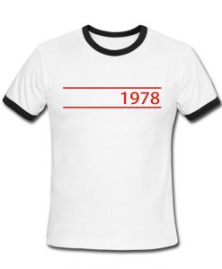 1978 Vintage 70's Ringer shirt