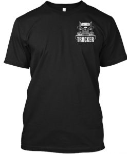 American Trucker T Shirt Front