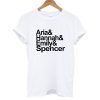 Aria & Hanna Emily & Spencer T shirt