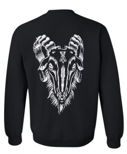 Goat sweatashirt back