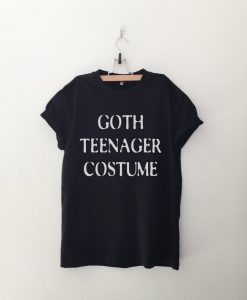 Goth teenager costume tshirt