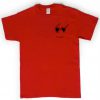 Heart sunglasses no shade tshirt