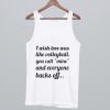 I Wish Love was like volleyball Tanktop