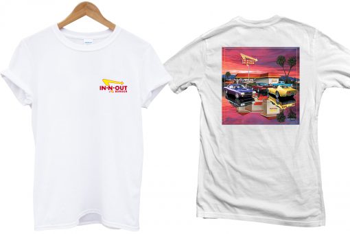 In N Out tshirt twoside