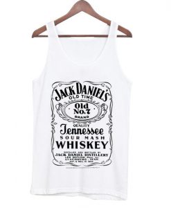 Jack daniels white Tank top