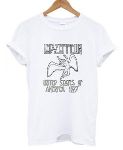 Led Zeppelin Swan Song Logo Led zeppelin 1977 T shirt