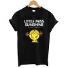 Little Miss Sunshine tshirt black