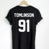 Louis Tomlinson 91 T shirt Back