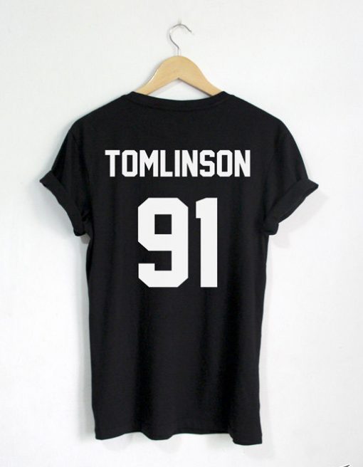 Louis Tomlinson 91 T shirt Back