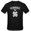 Luke Hemmings 96 T shirt Back