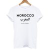 Morocco Sign T shirt