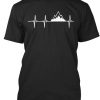 Mountains In My Heartbeat T Shirt