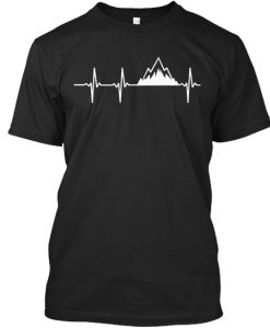 Mountains In My Heartbeat T Shirt