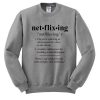 Netflixing Definition Sweatshirt