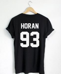 Niall Horan 93 T shirt Back